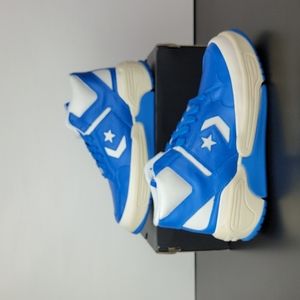 Converse Weapon CX Mid University Blue White Cream Men's Basketball Shoes